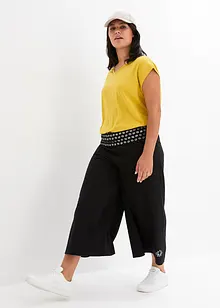 Loungewear Shirt-Hose mit Bequembund, wadenlang, bonprix