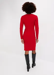 Jerseykleid mit Drapierung und Raffungen, bonprix