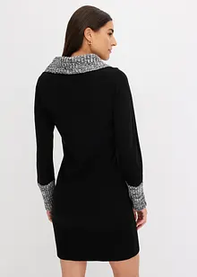 Strickkleid mit Schalkragen, bonprix