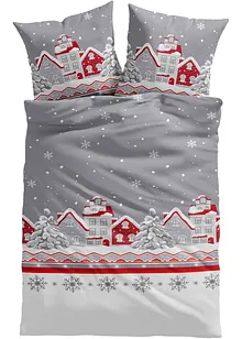 Bettwäsche mit winterlichem Motiv, bonprix