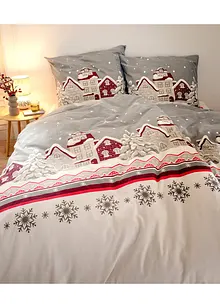 Bettwäsche mit winterlichem Motiv, bonprix