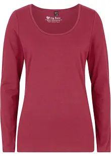 T-shirt manches longues près du corps, bonprix