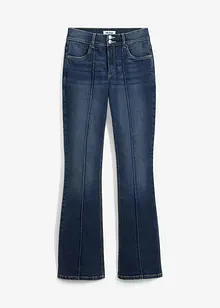 Flared Jeans Mid Waist, Stretch, bonprix