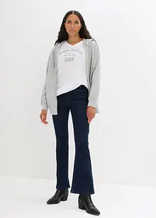 Flared Jeans Mid Waist, Shaping, bonprix