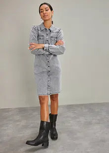 Robe courte en jean, bonprix