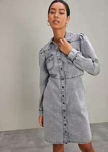 Robe courte en jean, bonprix