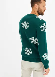 Pull de Noël avec du coton recyclé, bonprix