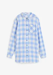 Flanell-Longbluse, bonprix