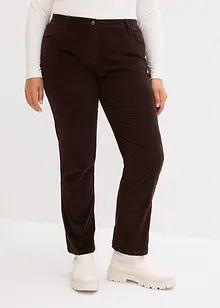 Pantalon extensible en velours côtelé, Straight, bonprix