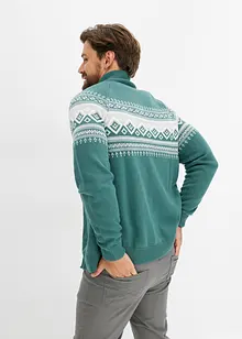 Norweger Strickjacke mit Baumwolle, bonprix