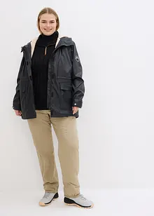 Regenjacke mit Teddyfutter aus wasserdichtem Material, bonprix