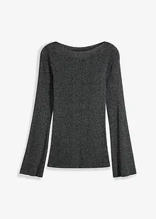 Pullover mit Glitzereffekt, bonprix