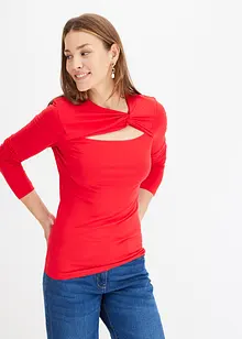 Shirt mit Knotendetail, bonprix