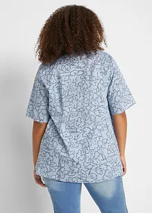 Blouse longue 100% coton, bonprix