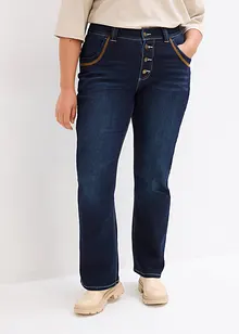 Bootcut Jeans Mid Waist, Thermo, bonprix