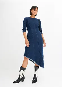 Robe en jean asymétrique, bonprix