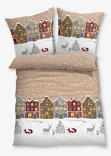 Bettwäsche mit winterlichem Design, bonprix