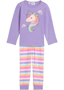 Pyjama aus weicher Baumwolle (2-tlg. Set), bonprix