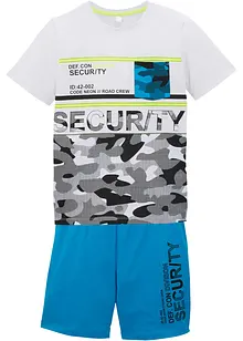 Shirt und kurze Hose (2-tlg.Set) aus Bio Baumwolle, bonprix