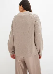 Pull à sequins, bonprix