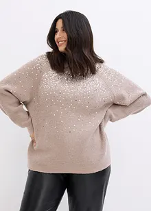 Pullover mit Pailletten, bonprix