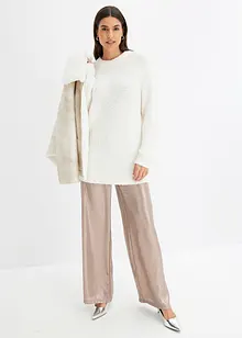 Oversize-Pullover aus Flauschgarn, bonprix