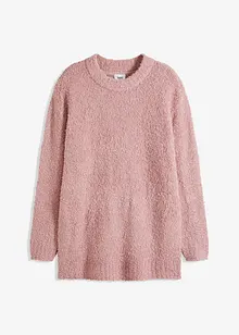 Pull oversize en maille bouclette, bonprix