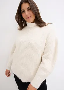 Pull en maille duveteuse, bonprix