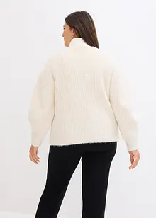 Pull en maille duveteuse, bonprix