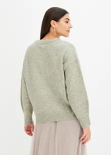 Pull boxy à sequins, bonprix