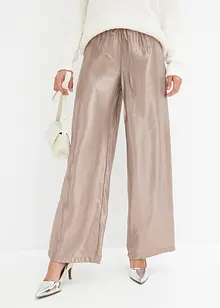 Pantalon en satin brillant, bonprix