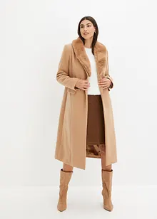 Manteau à col amovible, bonprix