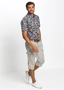 Bermuda long cargo Regular, 100% coton, bonprix