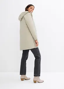 warm wattierter Winterparka mit Teddyfutter in Kapuze, bonprix