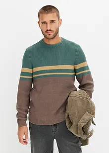 Pullover in Colourblocking, bonprix