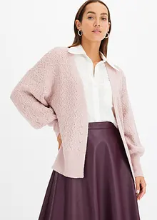 Oversize-Strickjacke mit Glitzer, bonprix