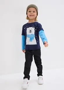 Jungen Langarmshirt aus Bio Baumwolle, bonprix