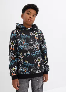 Jungen Kapuzensweatshirt aus Bio Baumwolle, bonprix