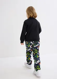 Jungen Sweatshirt mit Jogginghose (2-tlg.Set) aus Bio Baumwolle, bonprix