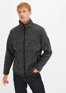 Strick-Fleecejacke mit Teddyfutter, bonprix