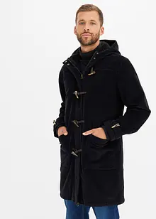 Duffle-coat en velours côtelé, rembourré, bonprix