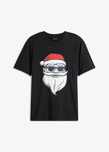 T-Shirt mit Weihnachtsmotiv aus Bio Baumwolle, bonprix