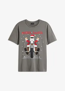 T-Shirt mit Weihnachtsmotiv aus Bio Baumwolle, bonprix