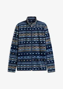 Veste polaire à motif norvégien, bonprix