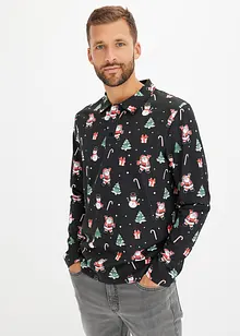 Poloshirt mit Weihnachtsmotiv, bonprix