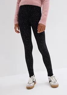 Legging fille, effet brillant, bonprix