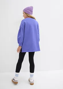 Mädchen Sweatshirt + Leggings aus Bio-Baumwolle (2-tlg.Set), bonprix