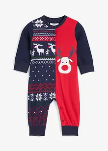 Baby Overall mit Weihnachtsmotiv, bonprix