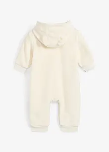 Baby Fleece-Overall mit Geweih, bonprix