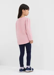 Mädchen Langarmshirt + Leggings (2-tlg.Set), bonprix